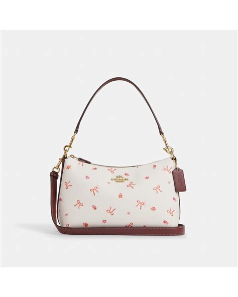 clara coach bag|coach pink shoulder bag.